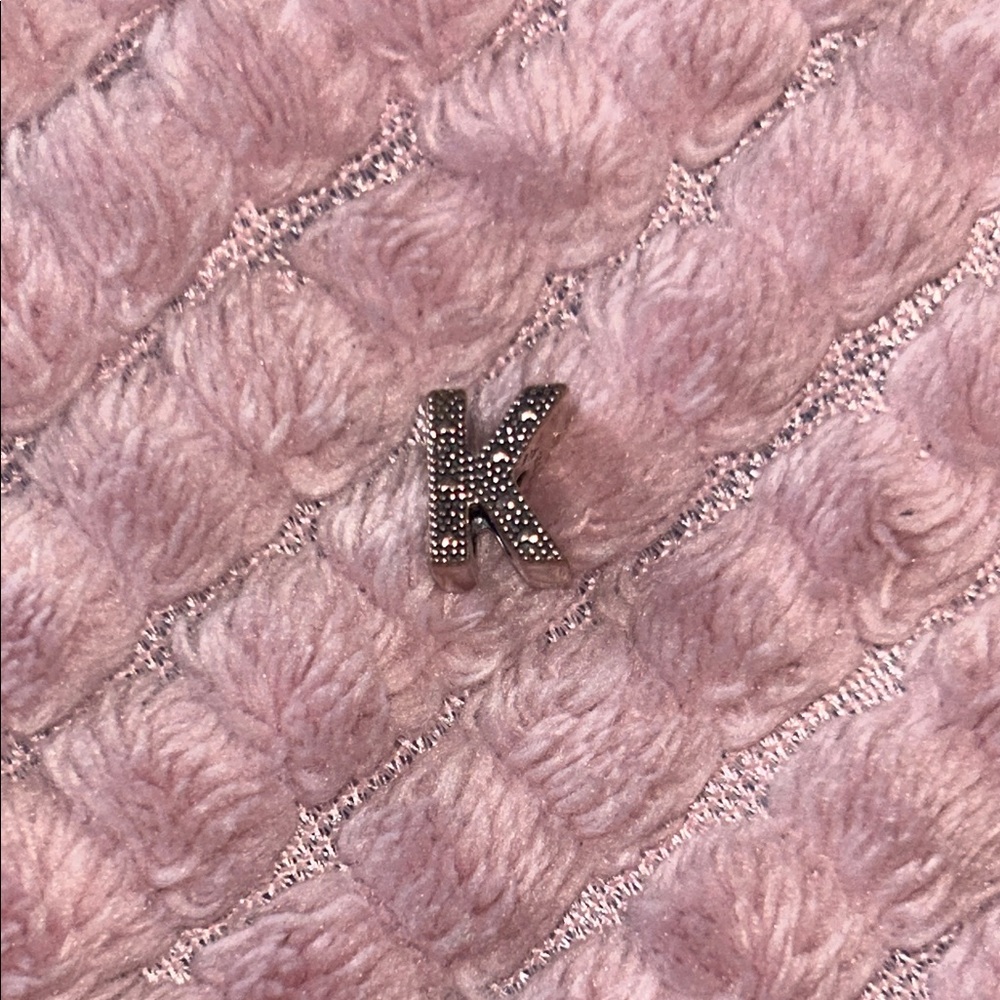 Letter K Charm